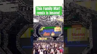 Family Mart remix at Ultra Japan 😳 #techno #ultrajapan #remix #tokyo #japan #edm #ultrajapan2025