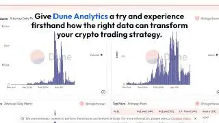 Dune Analytics: Unveiling the Power of Data for Crypto Traders