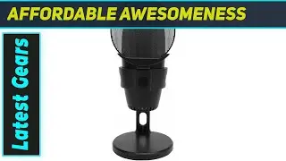 Best Gaming Microphone USB Condenser Mic: Colorful Lights & Quick Mute!