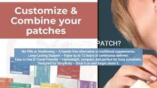 Make Your Wellness Routine Easier with Nutri-Patch Skin Patch