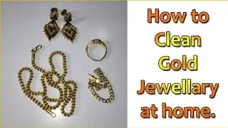 How to Clean Gold Jewelry at Home|💯|😺