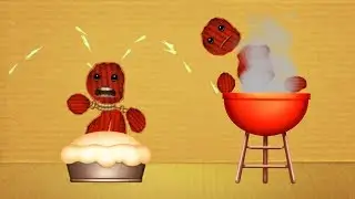 Barbecue Buddy vs Cake Gato Buddy | Kick The Buddy