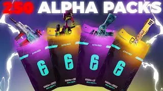 Das KRASSESTE 250 Alpha Pack Opening in Rainbow Six Siege / Black Ice uvm.