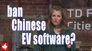 Should Canada ban Chinese EV software due to potential security and privacy risk?