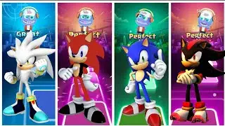 📹 Sonic The Hedgehog 🔴 Knuckles 🔴 Shadow 🔴 Amy Rose || Tiles Hop EDM Rush! | Coffin Dance | Hopverse