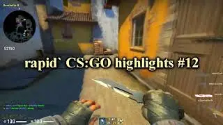 rapid` CS:GO highlights #12
