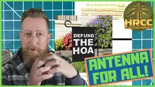 Внесен законопроект о запрете любительского радиовещания в HOA!