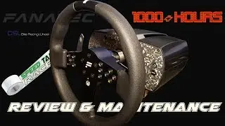 1000+ Hr Fanatec CSL-Elite Wheelbase & P1 Wheel Review & Maintenance