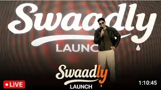 SWAADLY LIVE LAUNCH 🔥@Swaadlybyprashant kirad 