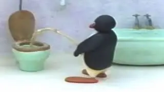 ピングー　放尿シーンまとめ　Pingu pee compilation 