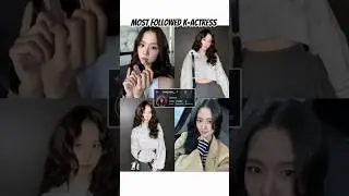 Korean actresses with the most Instagram followers! 📱👑 Who&rsquo;s your favorite?