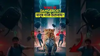 শহরে ঢুকে পড়া চিতাবাঘ 😱 | কিন্তু সবচেয়ে বিপজ্জনক মানুষ!  | Animals World