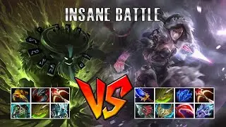 Insane Comeback Templar assassin full items vs natures prophet full items   Godadico Dota