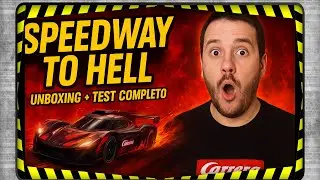🔥 Carrera Hybrid STARTER SET SPEEDWAY TO HELL 🏎️ | Unboxing + Test Completo 🚦