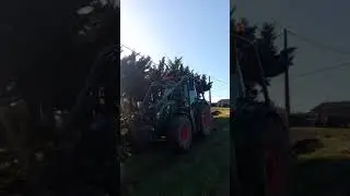 fendt 516 et epareuse rousseau fulgor 7.5m