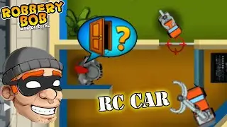 Robbery Bob 1 - Using RC CAR Vs Knight Bob - Gameplay Perfect All Levels - P19