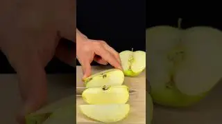 Crispy Apple Cutting ASMR 🍏✨ #asmr