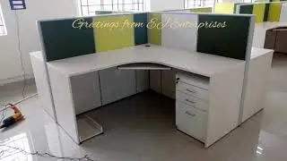 Create productive office space using modular workstations.