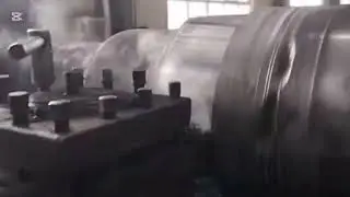 Steel big lathe industrial 🔩⚙️