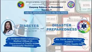 USSK 2023 Session 7: Diabetes and Disaster Preparedness