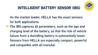 HELLA - Intelligent Battery Sensor