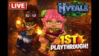 🔴Dumb Girl VS. Duplicate Minecraft! Hytale Gameplay Live Part 1! Ryzen 9 9950X + RTX 5070Ti ​