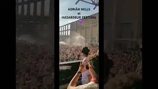 240 KM/H bigboss making fans sweat in Hasardeur Festival 2023 #240kmh #rave #techno #adrianmills