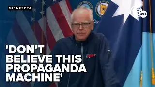 PRESSER: Gov. Walz slams ICE over fatal shooting in Minneapolis