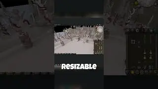 Fixed or re-sizeable?? 🤔🤔 #osrs