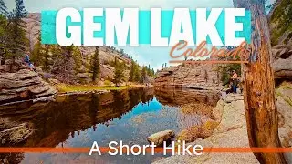 💎 Gem Lake Hike | Short & Scenic Trail in Estes Park, Colorado 🥾🌄