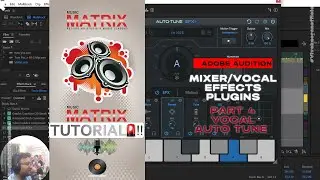 Adobe Audition Vocal Auto Tune Part  4 Tutorial  #audioproduction   #mastering