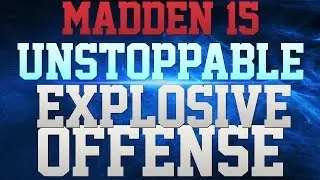 MADDEN 15 TIPS - PISTOL BUNCH TE BREAKDOWN!!!! - EXPLOSIVE OFFENSE!!!! - MOVE THE BALL AT WILL!!!