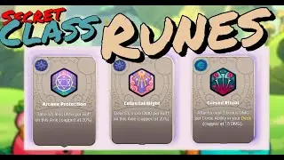#AxieInfinity #AxieOrigin Secret Classes' Runes for Mech, Dawn, and Dusk classes!
