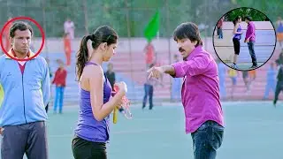 Rowdy Raja Tamil Movie Scenes | Ravi Teja Encourages Deeksha Seth