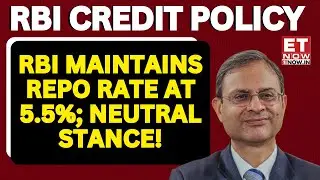 RBI Monetary Policy Meeting 2025: RBI Keeps Repo Rate Unchanged At 5.5%, Neutral Stance Maintained!