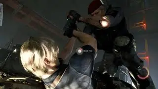 Resident Evil 4 Remake - Krauser Boss Fight on Hardcore
