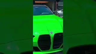 BMW VERDE NEON NERVOSO QUE NAVE #youtubeshort #viral #viralvideo #video #fly #bmw @BMW