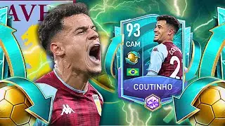 IS HE THE BEST CAM??? 93 COUTINHO REVIEW: TOP TRANSFER | FIFA MOBILE 22