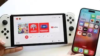 Как подключить Nintendo Switch к телефону! (2024)
