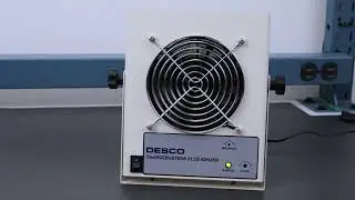 Desco 60503 - Chargebuster Plus Single-Fan Ionizer with North American Plug - Product Overview