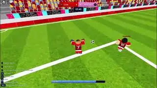 Desafio só vale gol de cabeça no SuperLeagueSoccer Roblox