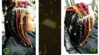 Bob Box Braids | Hair Jewelry | J'z Braidz