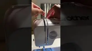 Как пользоваться двойной иглой #шорты #шитье #советыпошитью