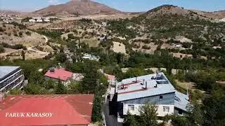 Arapgir Devrim ilk okulu ve &ccedil;evresi dron g&ouml;r&uuml;nt&uuml;leri