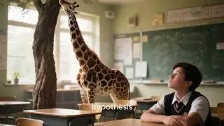 Giraffes have seven neck vertebrae like humans.
