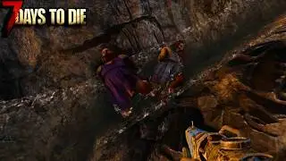 Fighting My First Mutated Zombie | Game-Play | 7 Days to Die v1.0