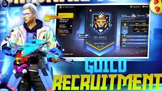 Free Fire Malayalam Guild Recruitment Omv Kerala #oldmonkvlogs #recruitment  #guild#freefireguild