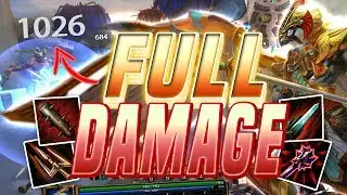 Smite: Horus FULL DAMAGE Jungle Build - YOU CAN HIT FOR 1k!?
