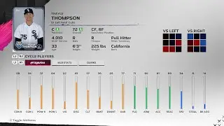 【MLBTheShow24Stats/メジャーリーグ選手能力】Cubs3A 51 Trayce Thompson カブス3A トレイス・トンプソン選手