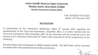 #shorts #ignou #examination notice. ✅ #IGNOU #December Term End Examination check now